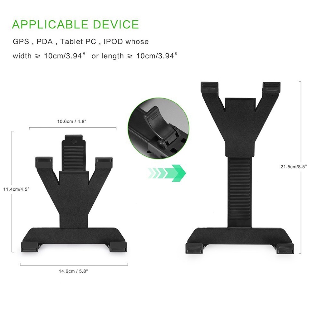 Treadmill Tablet Stand Bike Motorcycle Car Holder Hands Free Dynamic Cycling Tablets Pc Bracket For Ipad Samsung Tab Pc 7 - 11inch - Metal, Plastic